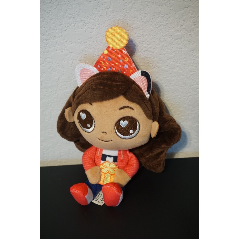 Gabby's Dollhouse celebration Series 11" plush doll birthday hat present
